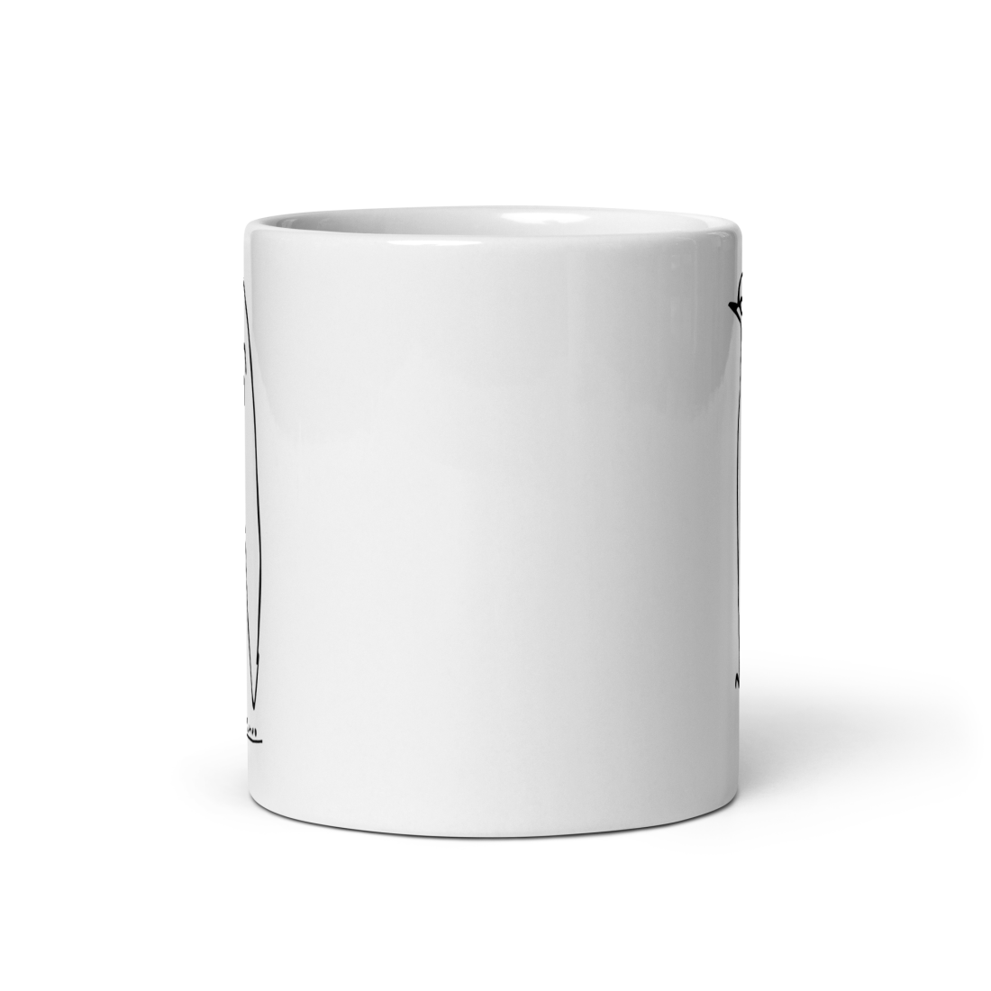 Pablo Picasso Penguin Line Artwork Mug-1