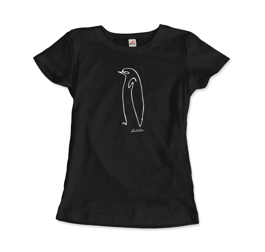 Pablo Picasso Penguin Line Artwork T-Shirt-2