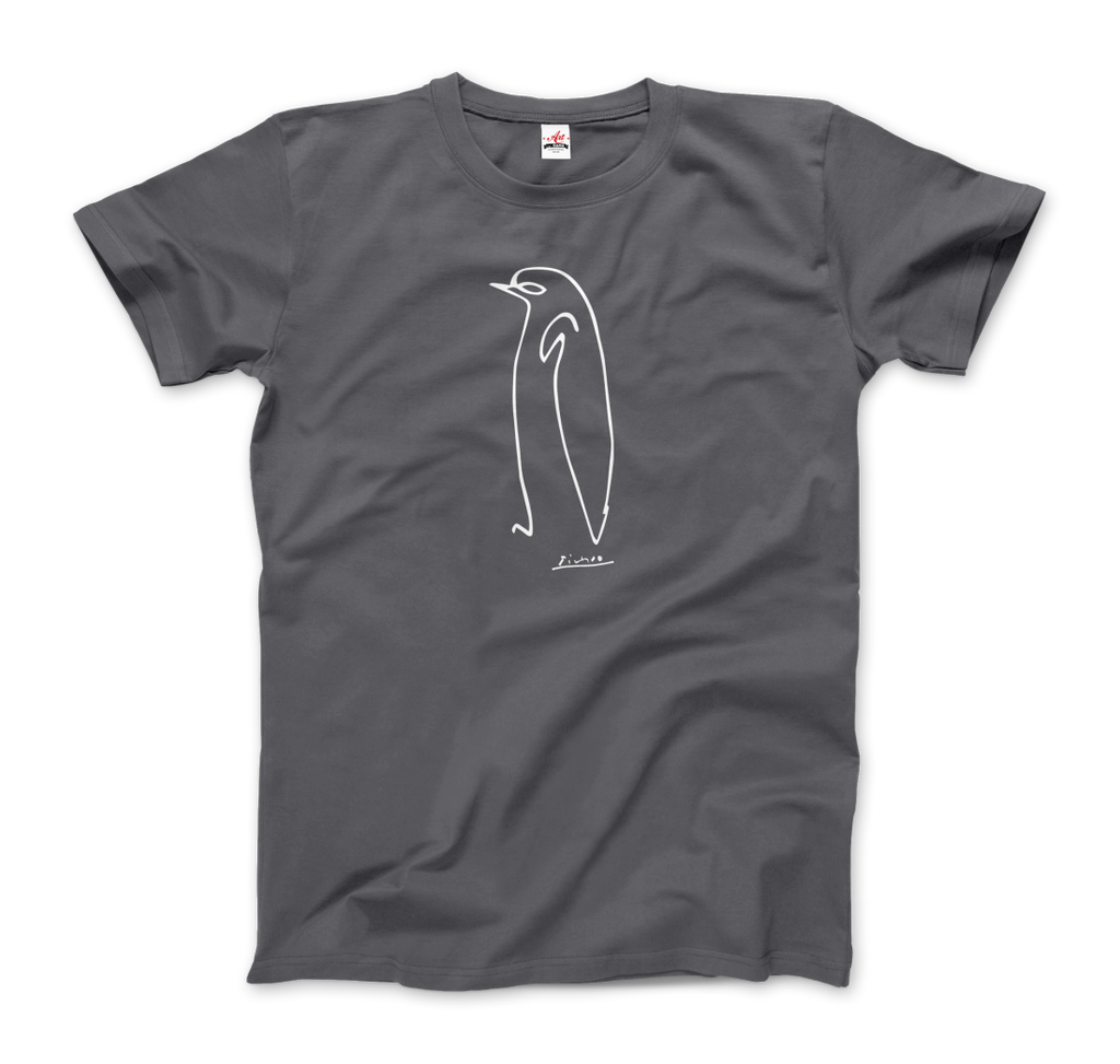 Pablo Picasso Penguin Line Artwork T-Shirt-5