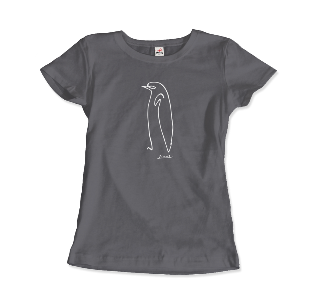 Pablo Picasso Penguin Line Artwork T-Shirt-9